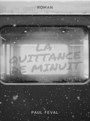 cover image of La Quittance de minuit